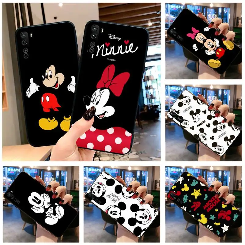 

Disney Mickey Mouse Minnie Phone Case for Huawei P20 P30 P40 lite E Pro Mate 40 30 20 Pro P Smart 2020 P10