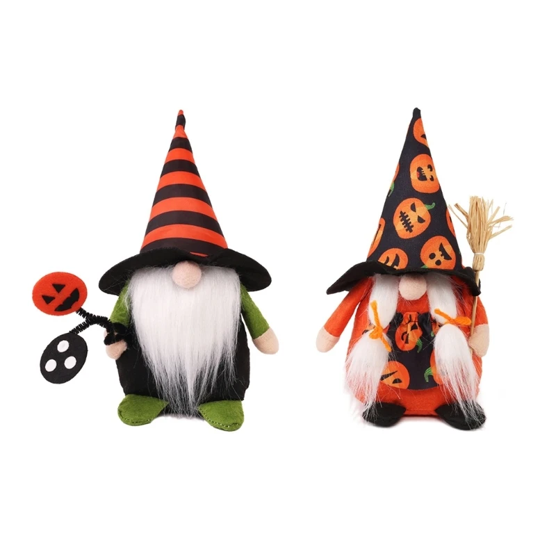 

Faceless Small Gnomes Dwarf Table Holiday Party Supplies Standing Ornament