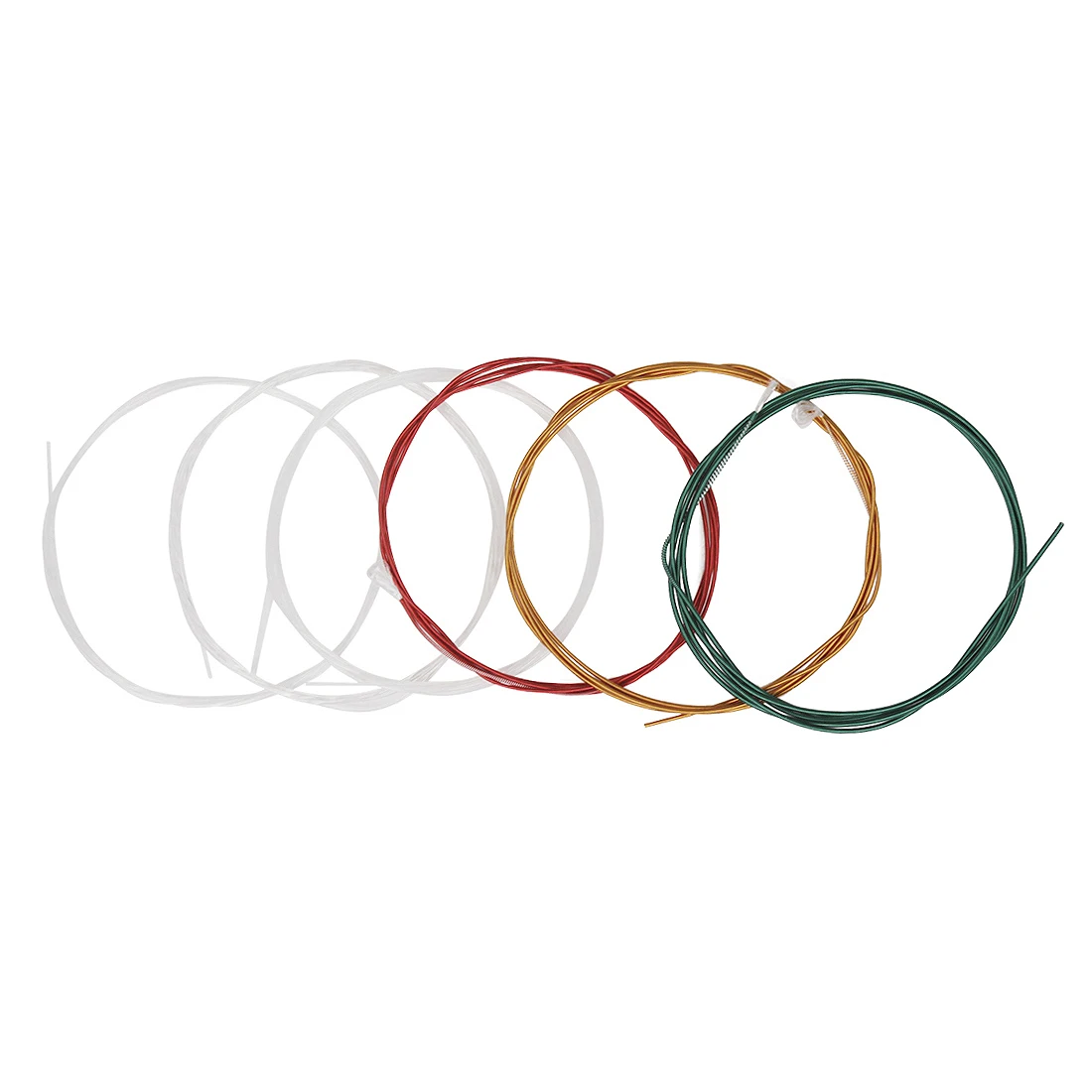 IRIN C105 радужные гитарные струны с нейлоновым сердечником цветным покрытием из