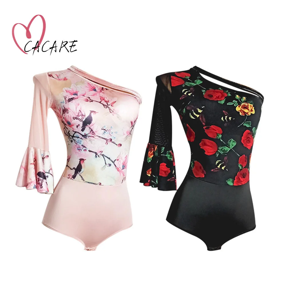 

Leotard Bodysuit for Ballroom Dance Competition Dresses Waltz Tango Dance Dresses Standard Flamenco Wear Costume D1182 Body