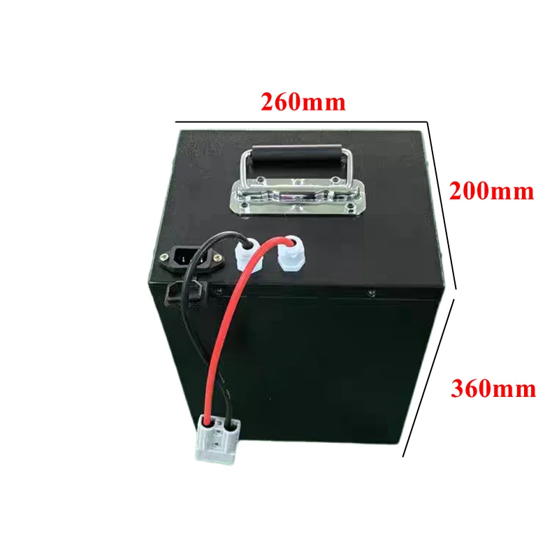 Фото 100Ah 60V 60Ah 80Ah 30Ah 60V 40Ah 150Ah 120Ah литиевый аккумулятор lifepo4 с Bluetooth APP BMS 30A 50A 100A Разрядка №3