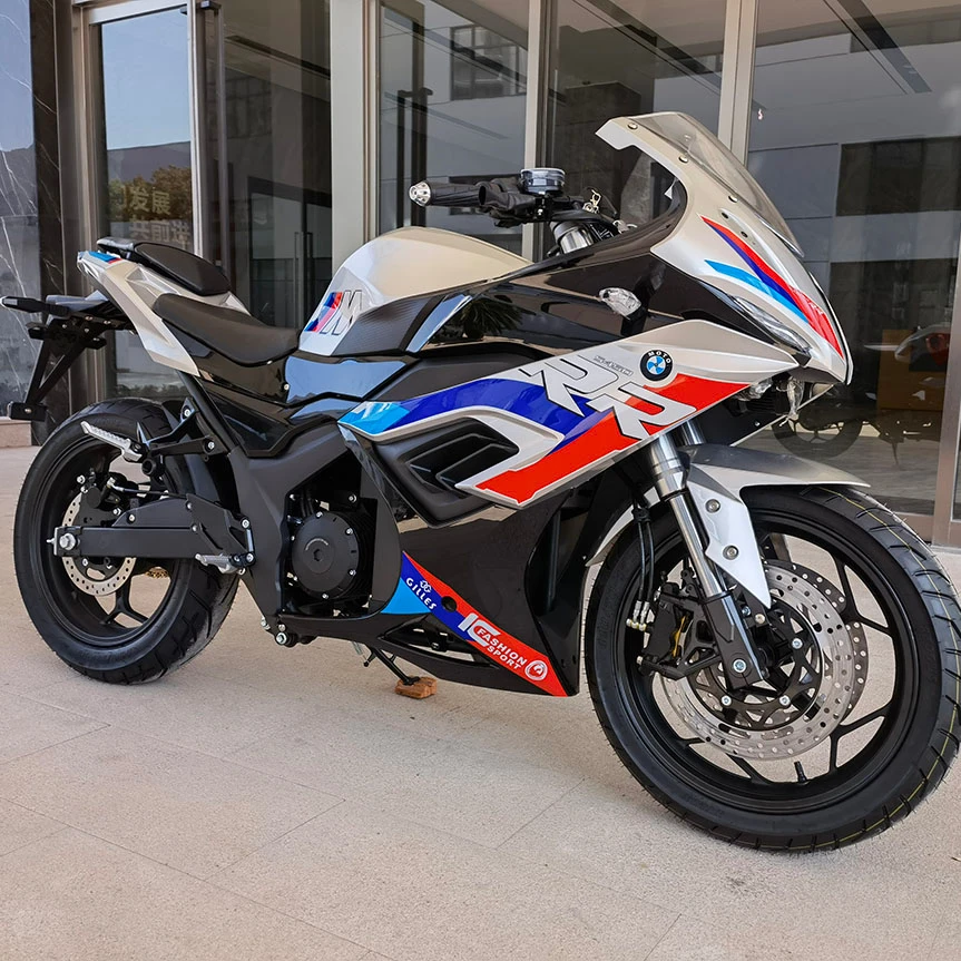 

chain drive 150km/h high speed racing electric motorcycle