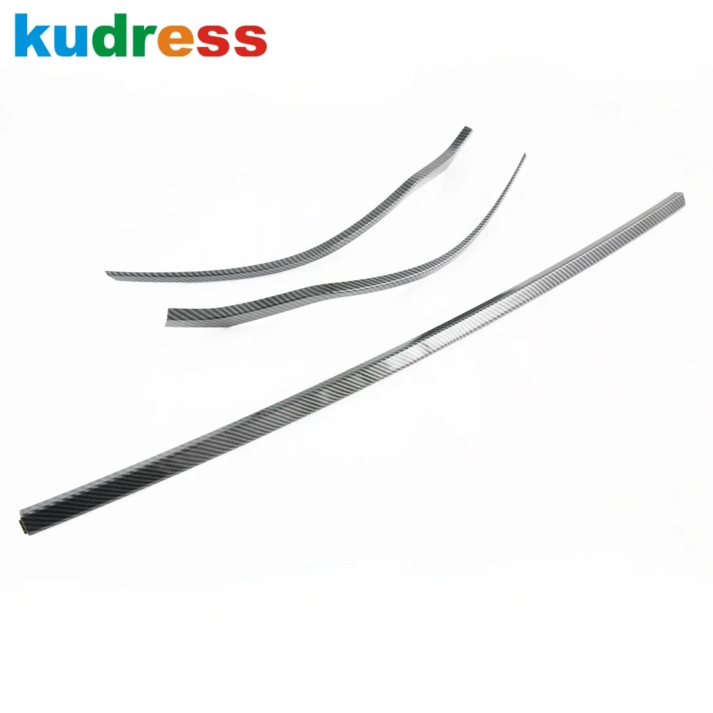 Накладка на задний бампер из углеродного волокна для Hyundai Tucson NX4 2021 2022 2023 2024