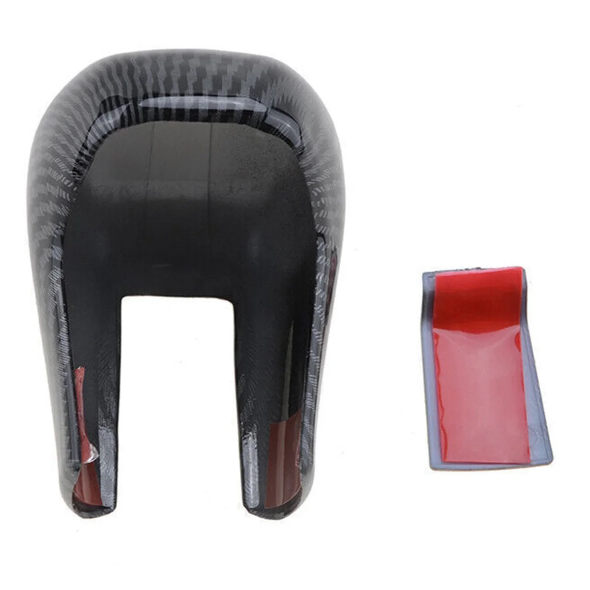 Черная внутренняя накладка ручки переключения передач из углеродного волокна