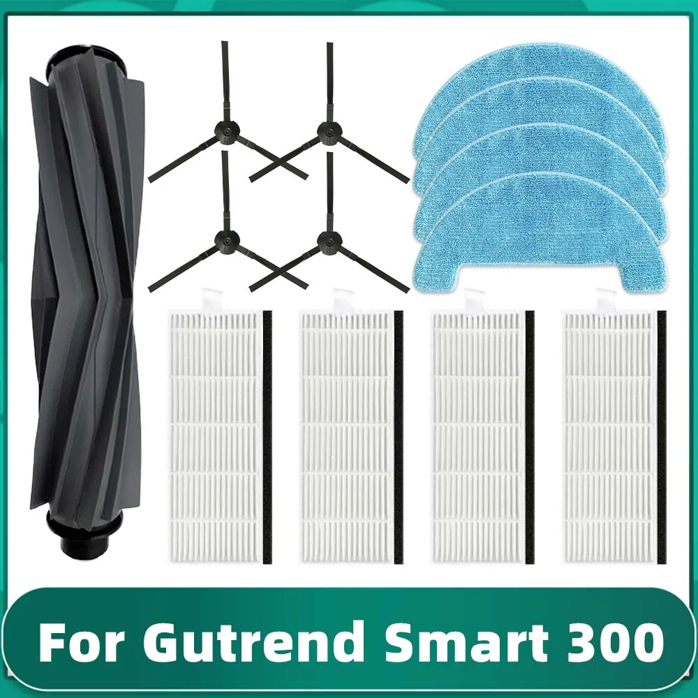 

For Gutrend Smart 300 Robot Vacuums Roller Main Side Brush Hepa Filter Mop Cloths Rag Spare Part Replacement Accessory