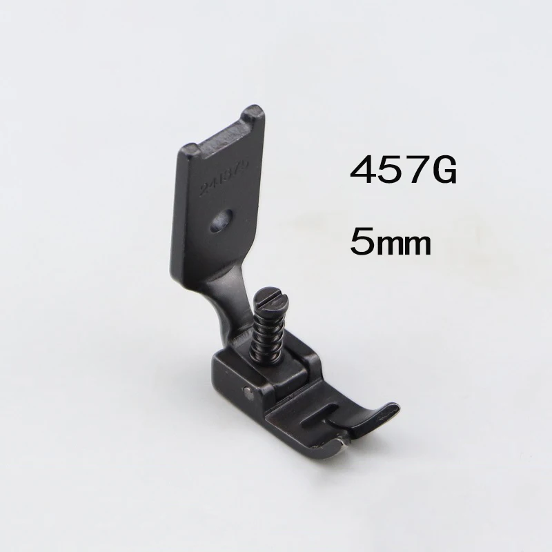 457 г 5 мм треугольная игла прижимная лапка из цельной стали 241375 Т-образная Автомобильная изогнутая шва 5 мм Прижимная лапка швейная машина