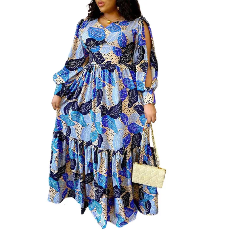 Платье-Макси женское летнее длинное