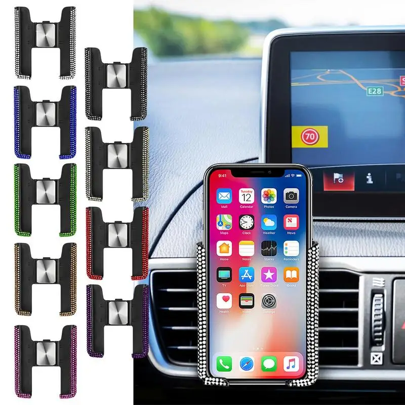 

Phone Holder For Car Vent Shining 360 Degree Rotating Cell Phone Car Mount Dashboard Windshield Cell Phone Holder Car Handsfree