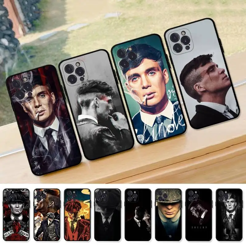 

Peaky Blinders Thomas Shelby Lambskin Phone Case Silicone Soft for iphone 14 13 12 11 Pro Mini XS MAX 8 7 6 Plus X XS XR Cover