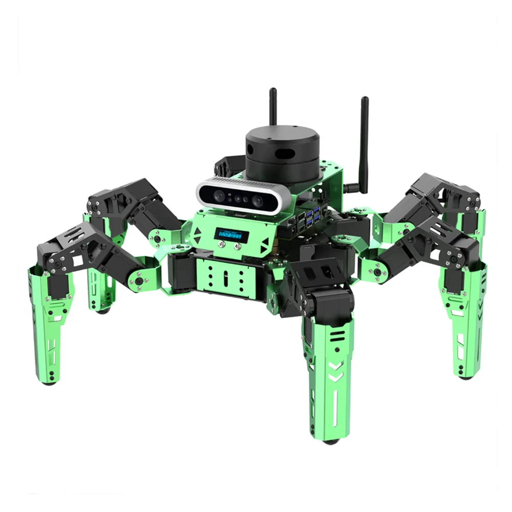 Новый набор роботов JetHexa ROS Hexapod работает от Jetson Nano с камерой Lidar для глубоководной