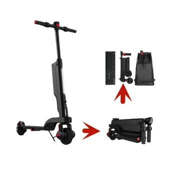 HX X6 Scooter Skateboard two wheel electric foldable mini Kick Scooter 6A 17 orders 4