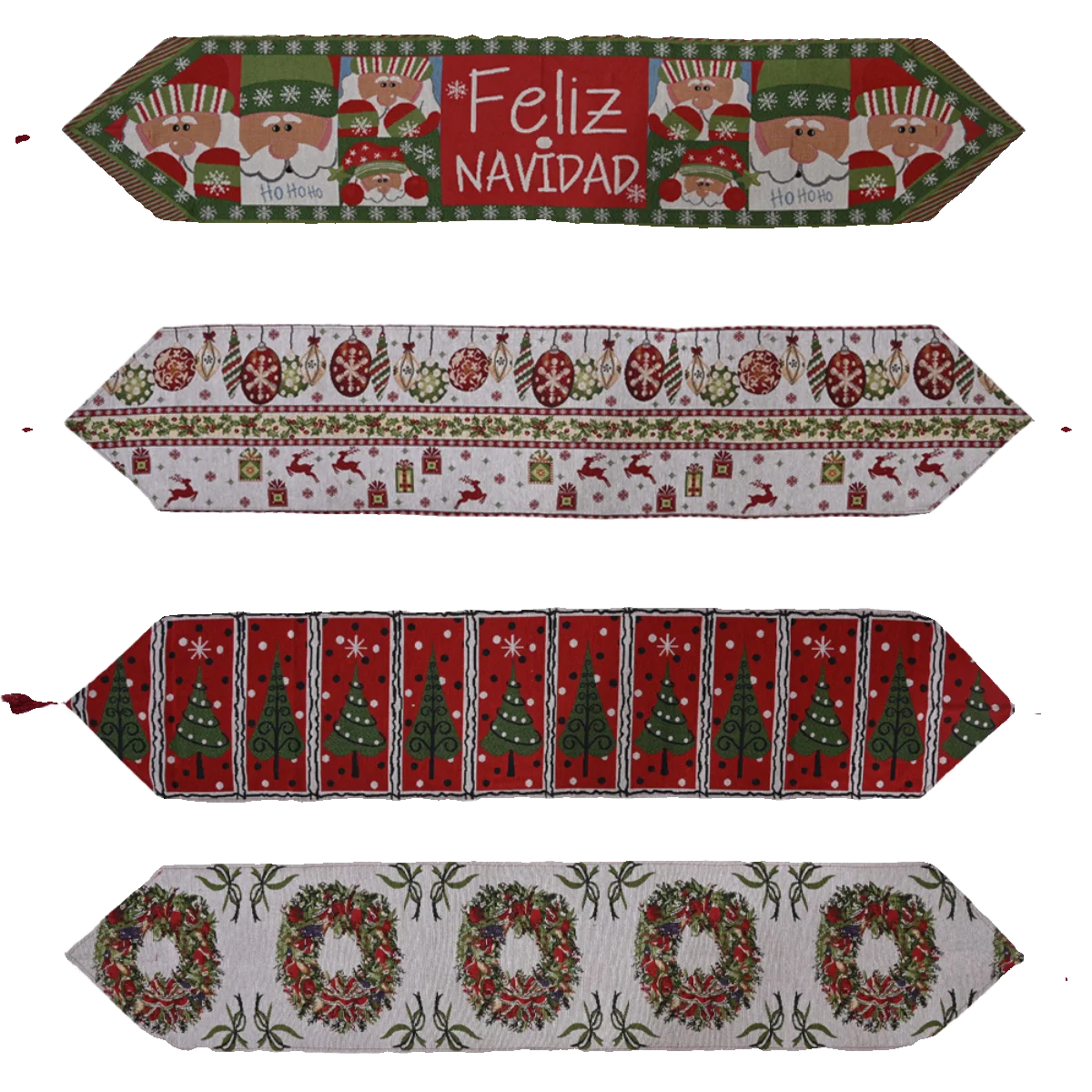 Настольный флаг двухслойный хлопок и лен креативный настольный коврик с оленями