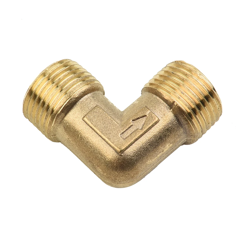 

New Elbow Coupler Pipe Joint Part Replacement Tool Fitting Fittings For Air Compressor 1.2x1.2x0.51inch 16.5mm