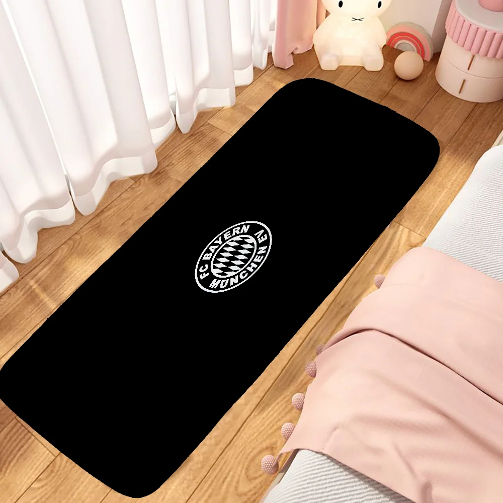 Тематический Коврик Fc Bayern Munchen Противоскользящий Замшевый Напольный В