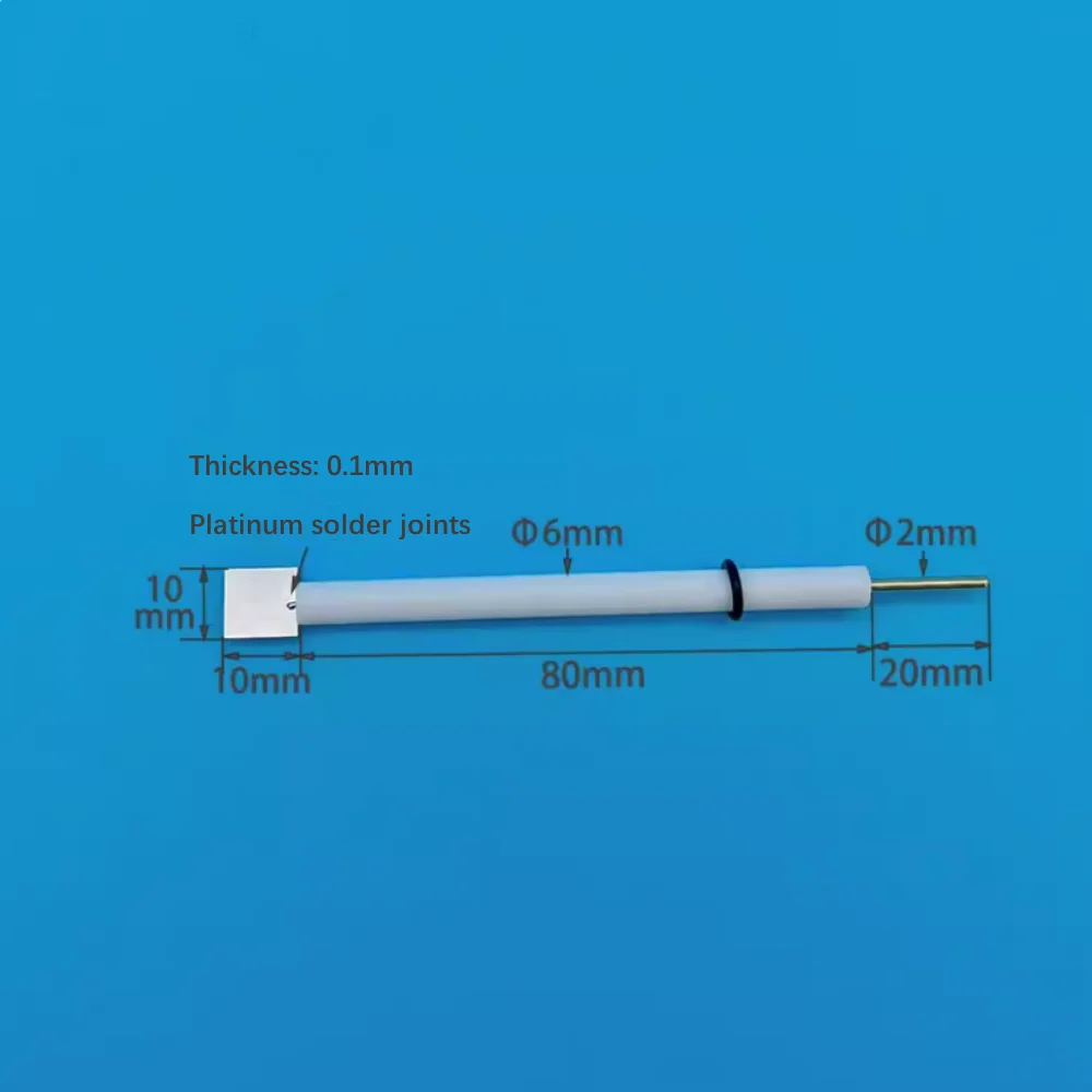 

Платиновый электрод MIRONG 10x10x0,1 мм 99.99%