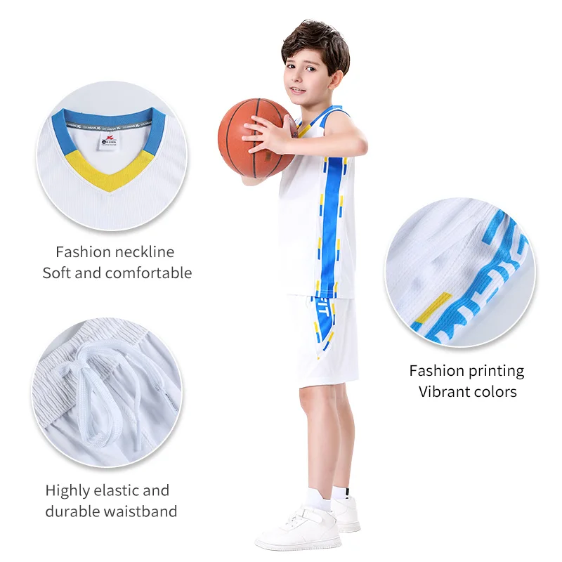 Оптовая продажа дешевая баскетбольная форма для мальчиков Высококачественная