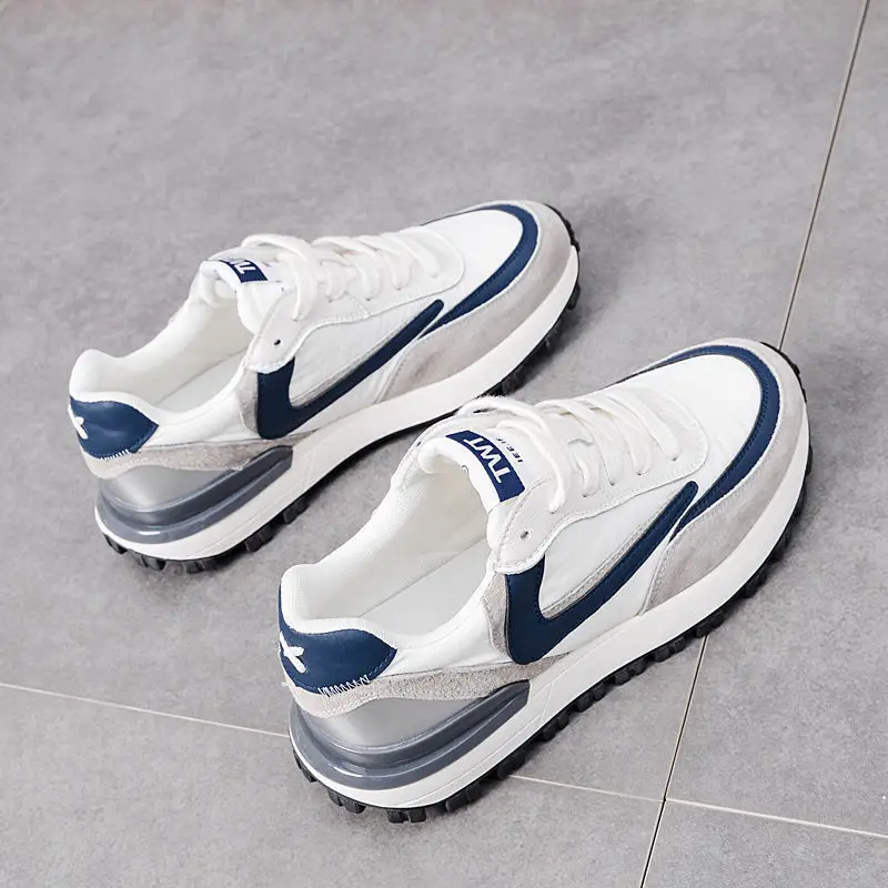 Женские кожаные туфли Cortez белые повседневные спортивные из натуральной мягкой
