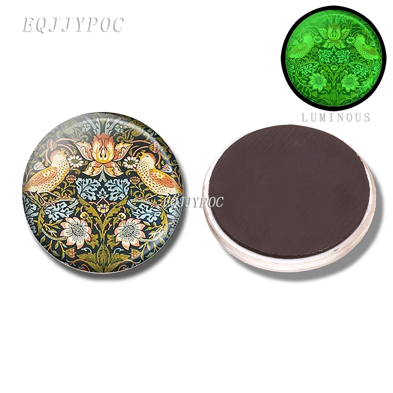 

Светящиеся магниты на холодильник William Morris 30 мм