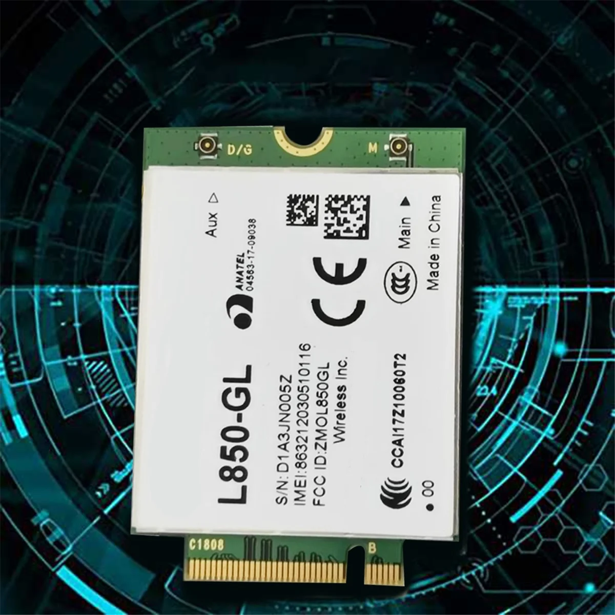 L850-GL модуль WWAN 4G LTE Cat9 M.2 &amp карта WCDMA для Keenetic Router