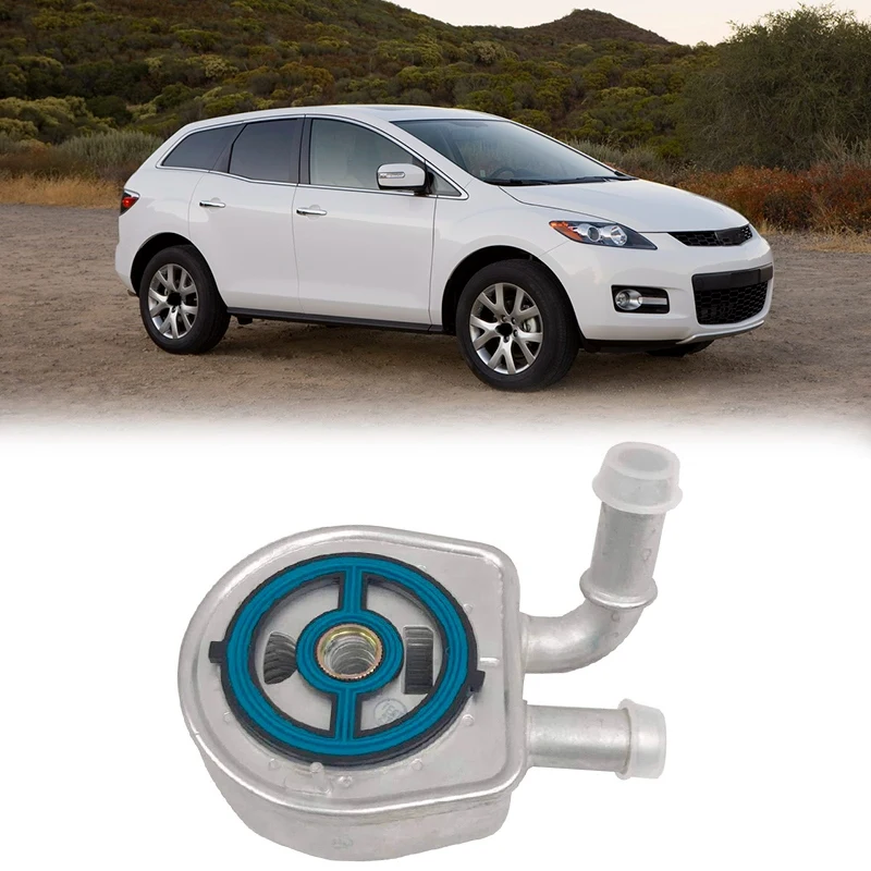 Автомобильный масляный радиатор двигателя с прокладкой для MAZDA 3 5 6 CX-7 Turbo 2006-2014