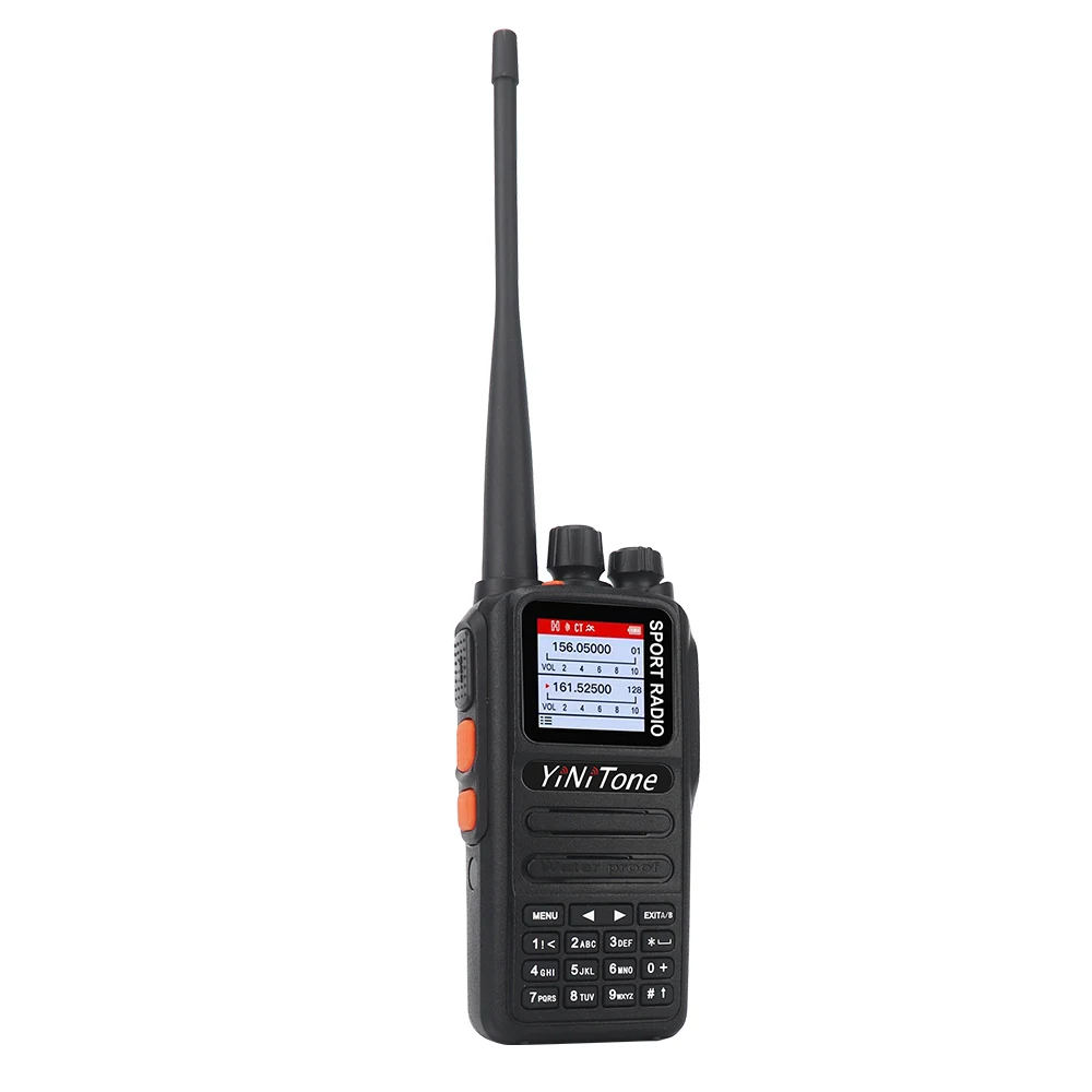 

HT - UV2 Interphone Intercom 108-136mhz 138*62*40mm High-power Three-stage