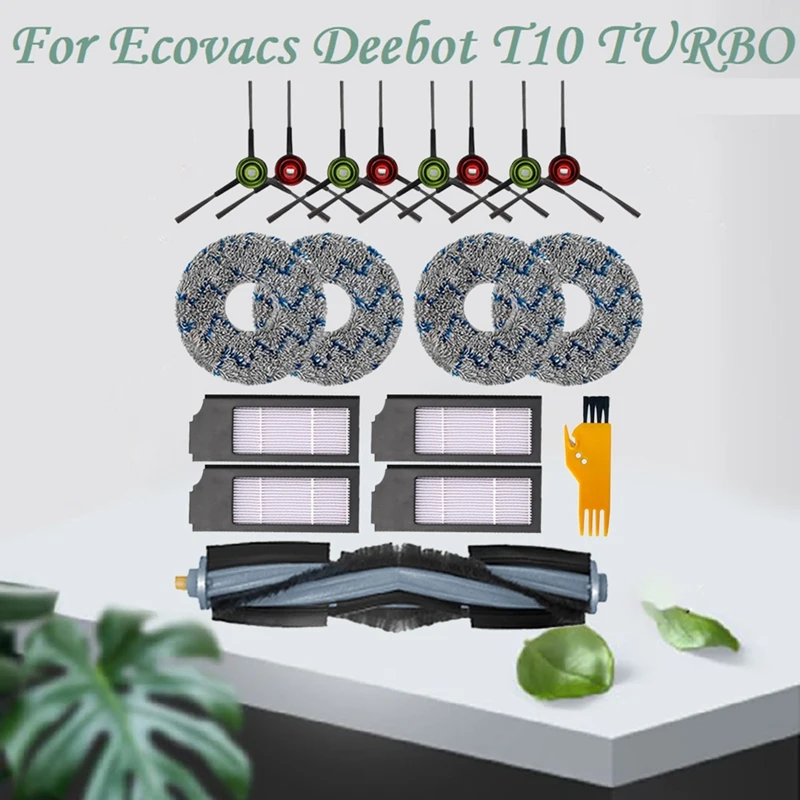 

18 шт., сменные детали для робота-пылесоса Ecovacs Deebot T10