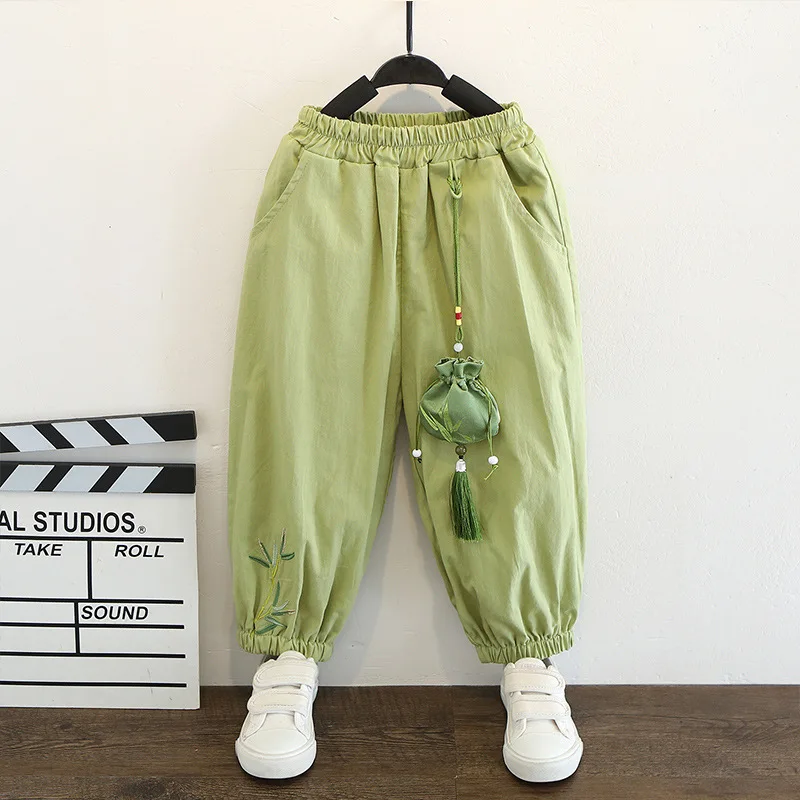 Китайский старинный традиционный комплект одежды для мальчиков с длинным