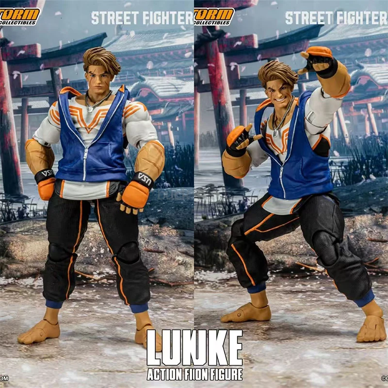 Storm Toys Уличный истребитель Фигурка Люка Аниме Фигурки Капоком Игра Модель Статуя