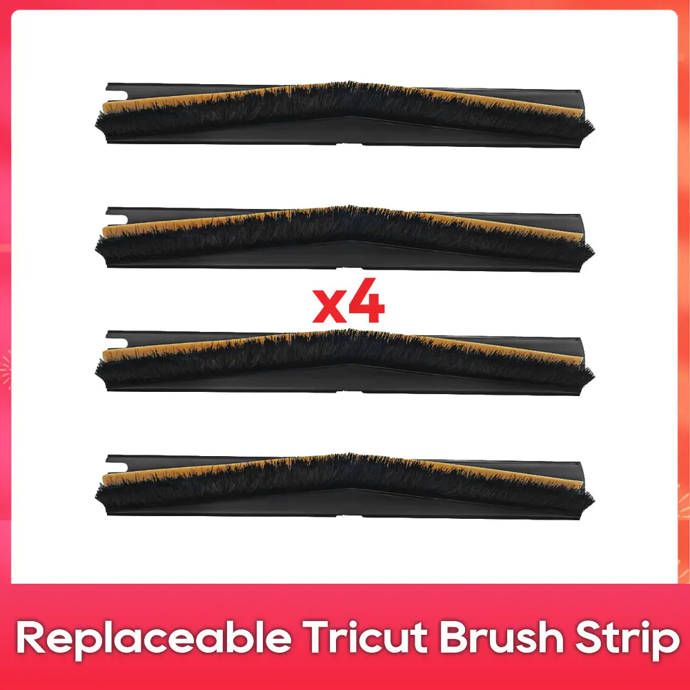 

Сменная полоса щетки Tricut для Dreame L10s Ultra, L20 Ultra, X10, X20 Pro, X30 Pro, S10, S20 Pro Plus, X40 Ultra, B101GL