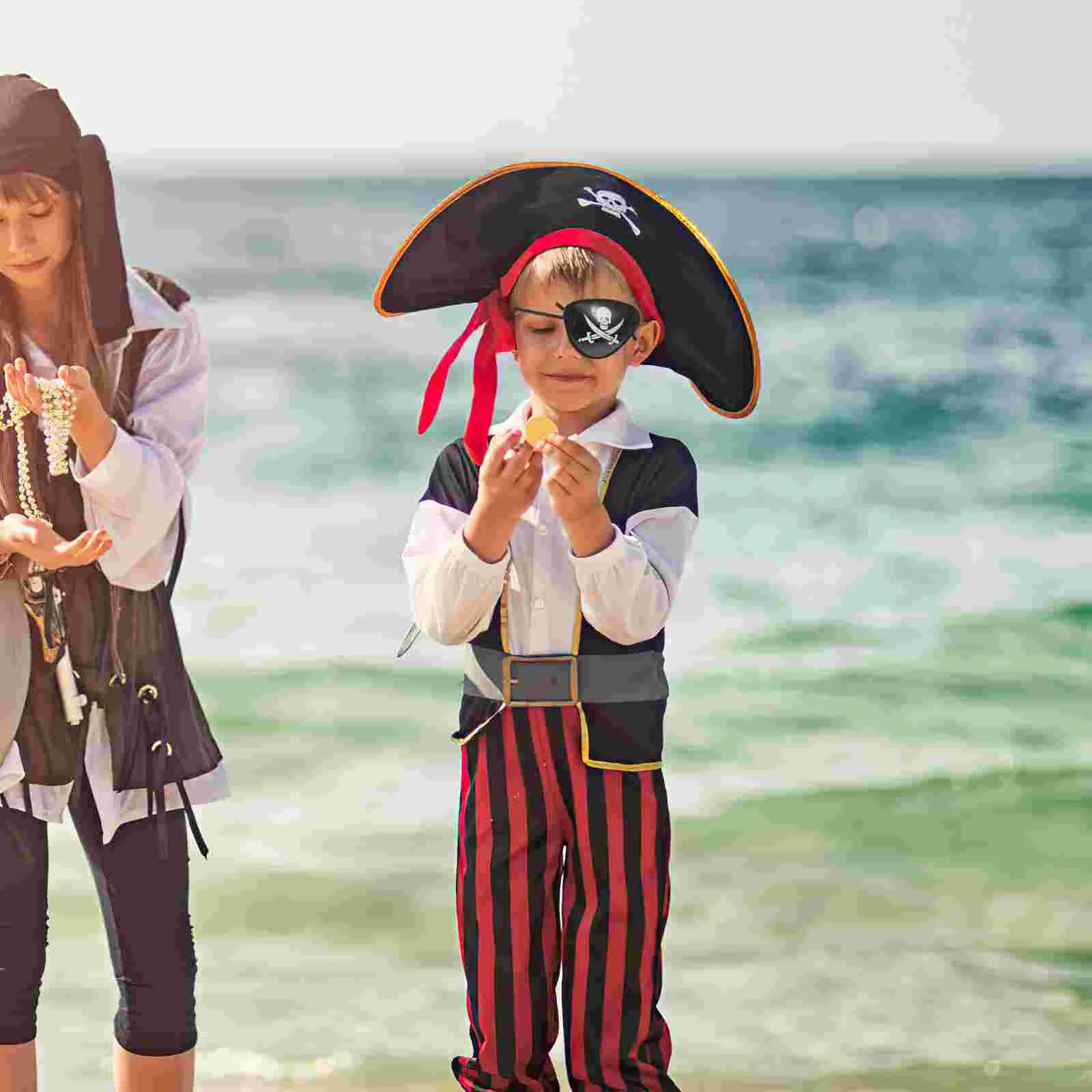 

2pcs Hat and Pirate Kids Pirate Hat Kids Pirate Pirate Hat Kids
