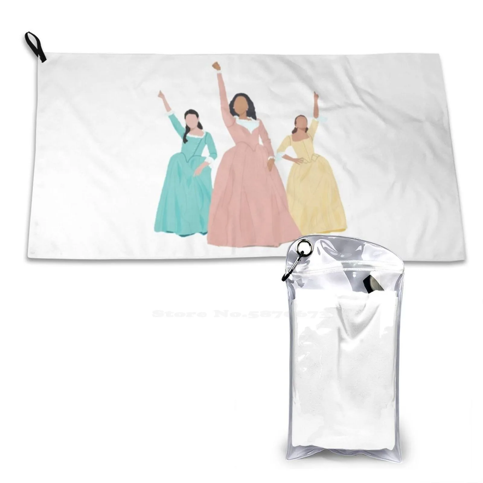 Сестры Шуйлер! Мягкое быстросохнущее пляжное полотенце музыкальный кинотеатр на