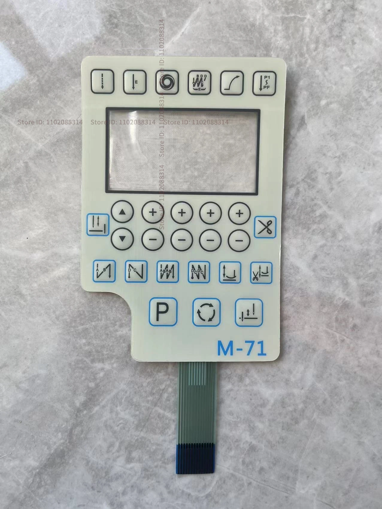 50 шт. Q3 Q4 Q5 Q6 S1 S6 P5 M-60 M-70 M-71 M60 M70 M71 MAQI Панель управления Листовая плата Мембранная