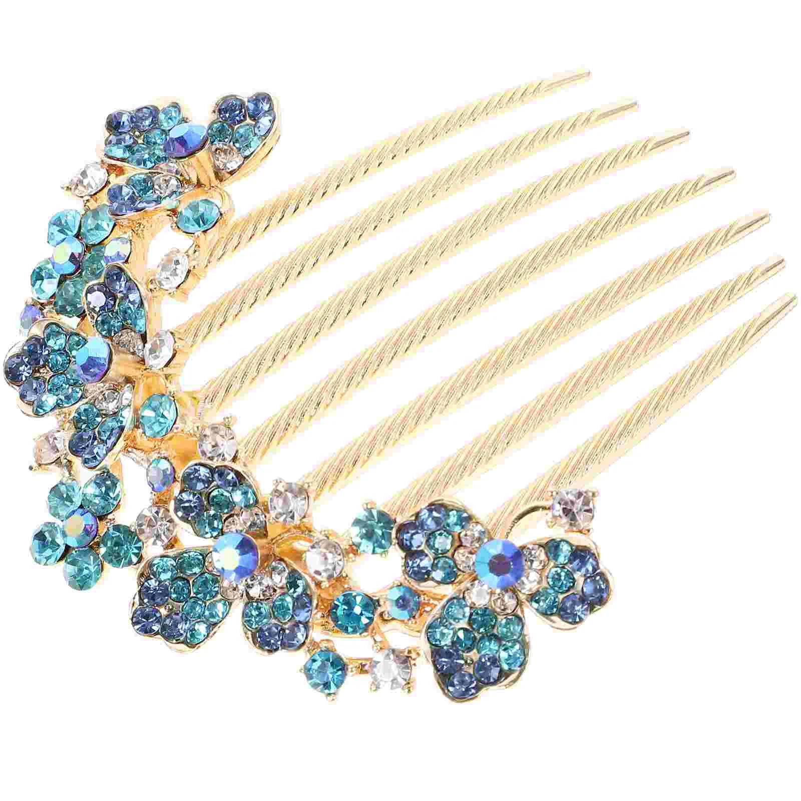 

Hair Side Comb Wedding Bride Accessories Bridal Rhinestone Decorative Brides Jewelry