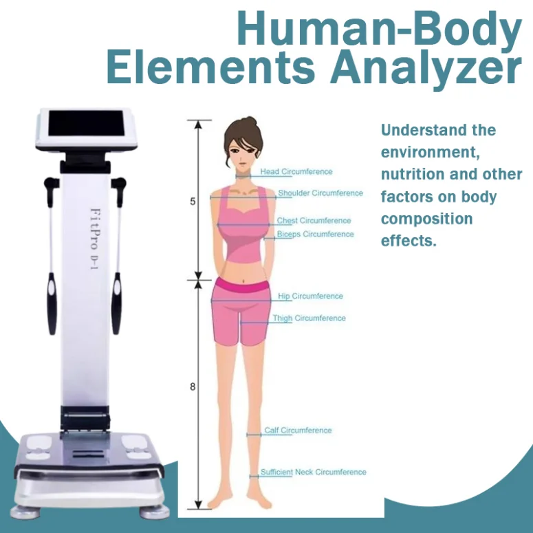 

Skin Diagnosis Body Fat Analyzer Composition Element Included Wireless Multi Frequency Dhl