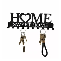 new wrought iron home key hanger home decoration accessories key holder bathroom storage towel rack room organizer wall shelf