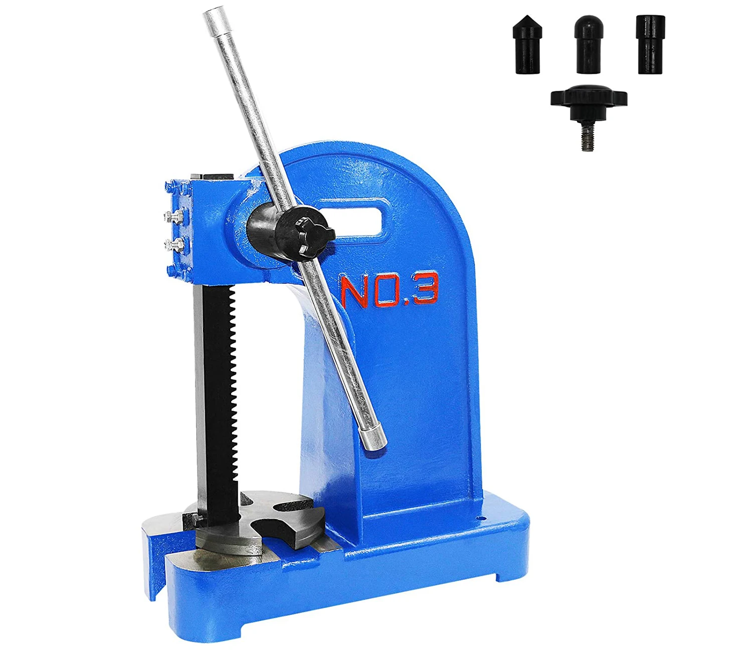 Пресс-машина 3T Маленький пресс-машина Ручной пресс-правка Чугун 1 тонна 2 тонны 3