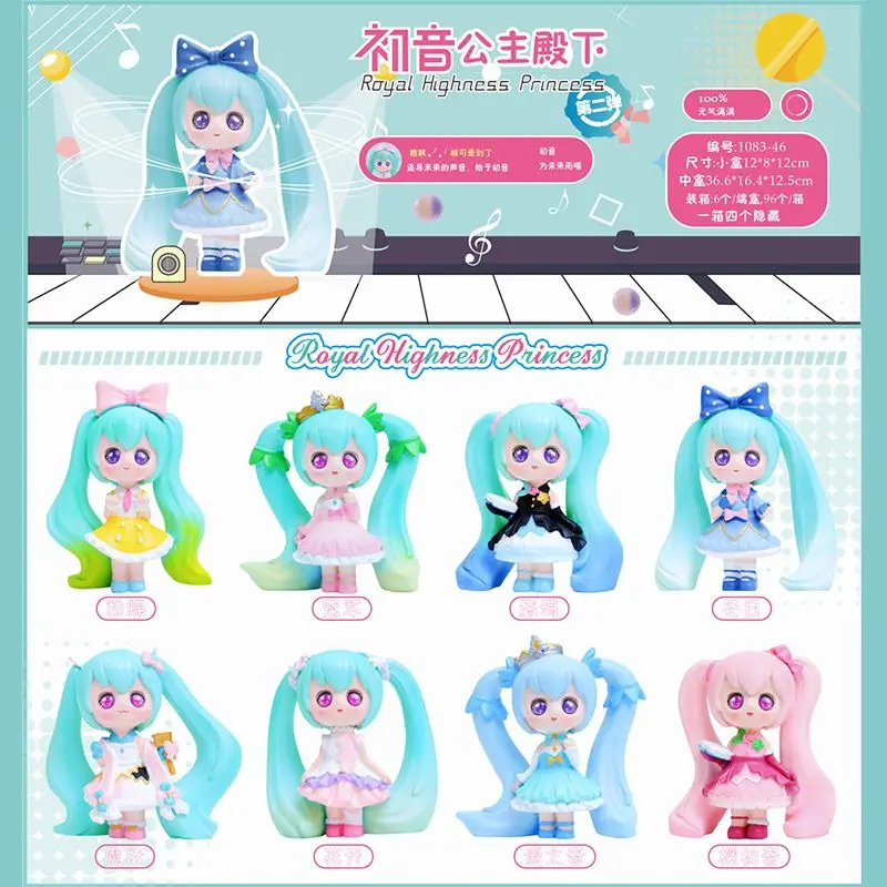 Аниме Hatsune Miku Автомобильные украшения Мультяшные милые Креативные фигурки