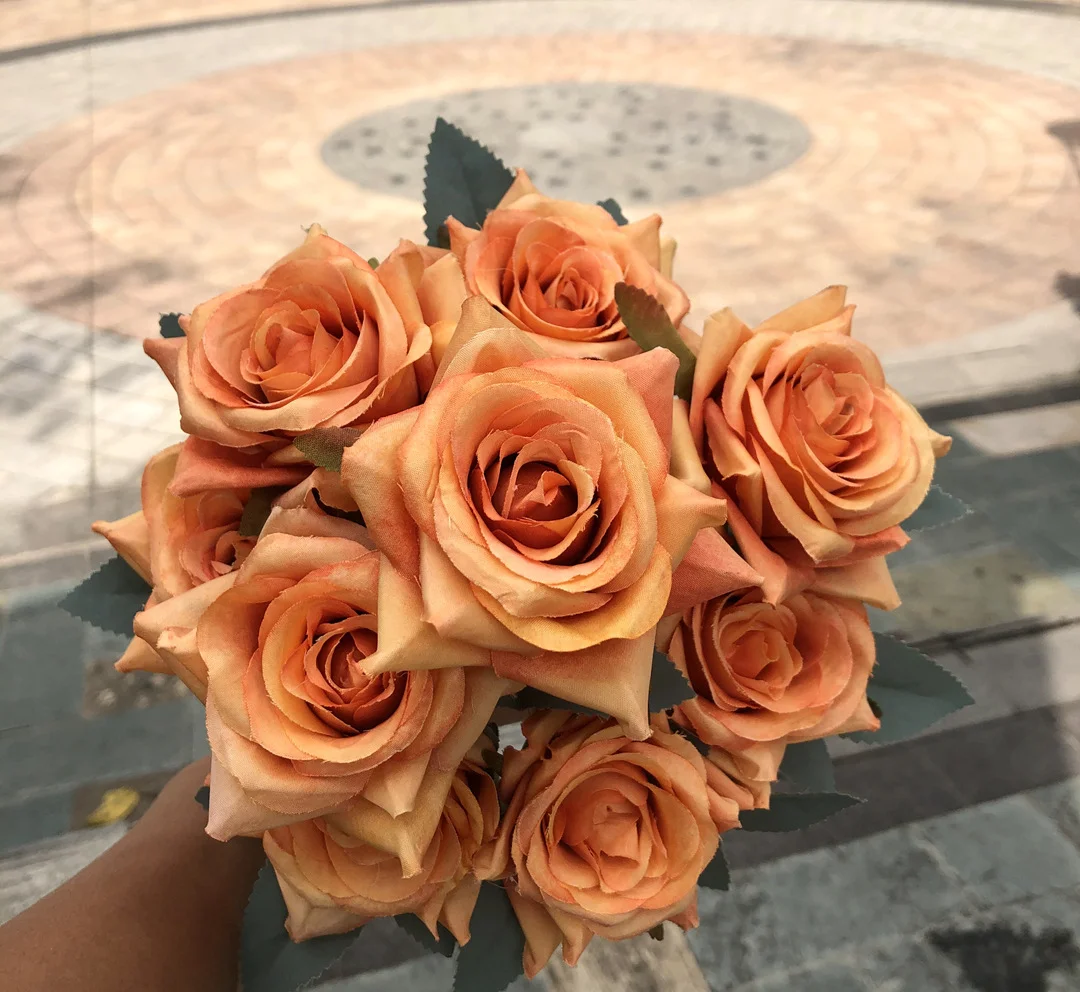 

Искусственный Шелковый цветок, аксессуары для украшения дома и сада