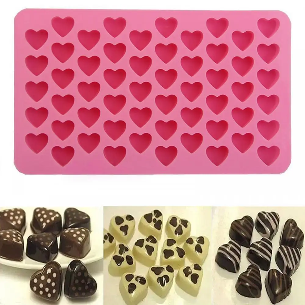 

55 Grids Ice Cubes Mold Mini Shape Dessert Molds Silicone Cake Chocolate Cookies Baking Mold Soap Tray Kitchen Ice Cream Tool