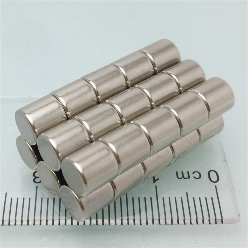 Неодимовый магнит маленький редкоземельный круглый супер сильный магнитный