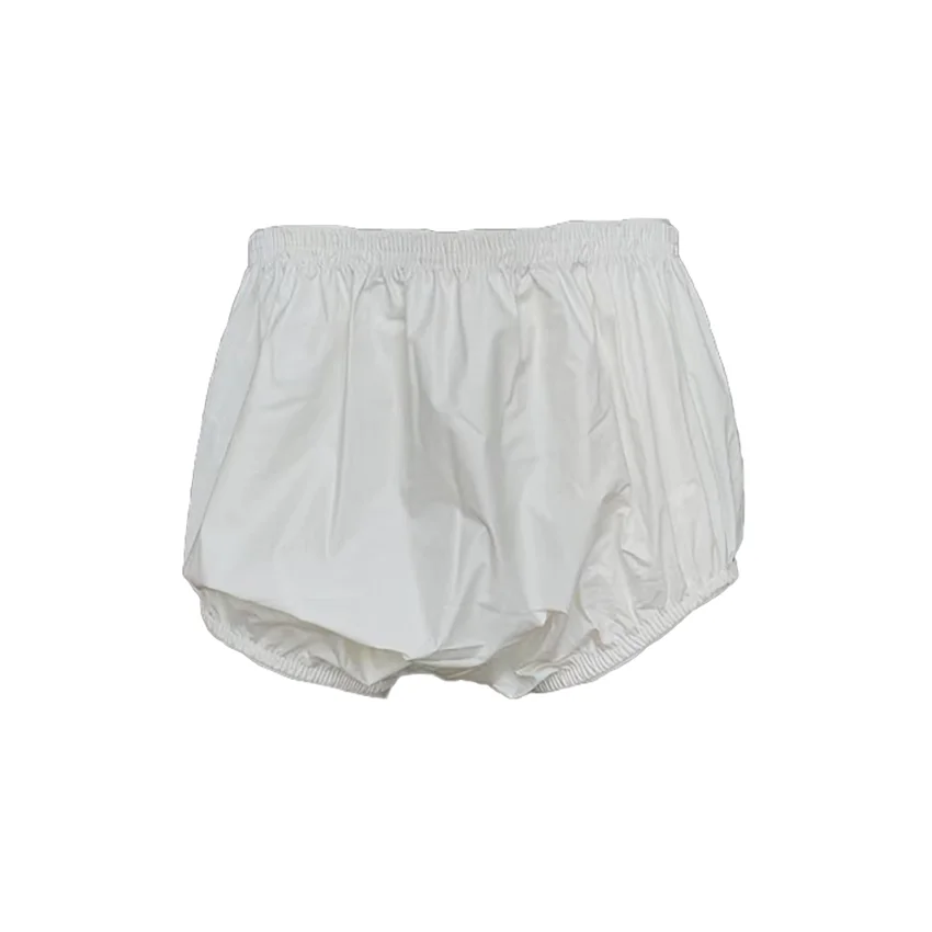 Langkee Haian Adult Incontinence Plastic Diapers Pants   ABDL  PVC  Color White