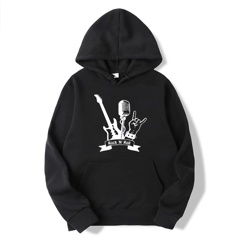 Спортивные топы с капюшоном и в стиле рок-н-ролл для подростков большой размер