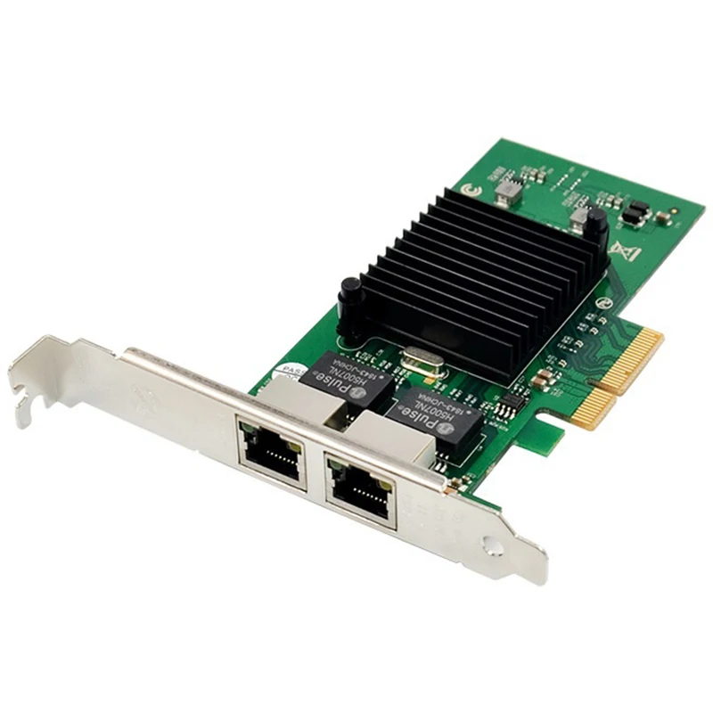 

PCIe X4 Gigabit Ethernet Electrical Port Network Card for Intel Ethernet 82576 Controller