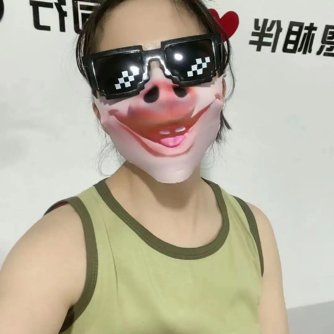 Смешная Женская 3D маска для лица с принтом Kpop моющаяся тканевая хлопковая мужчин