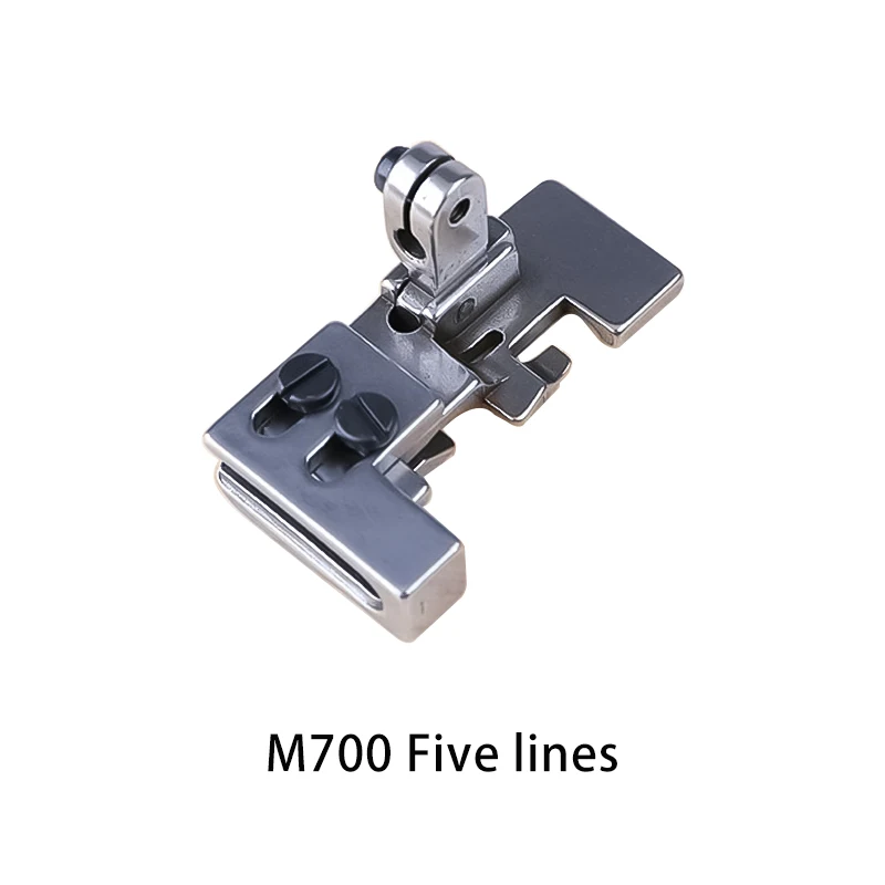 5-ниточная оверлочная машина плиссированная морщинистая прижимная лапка для Siruba