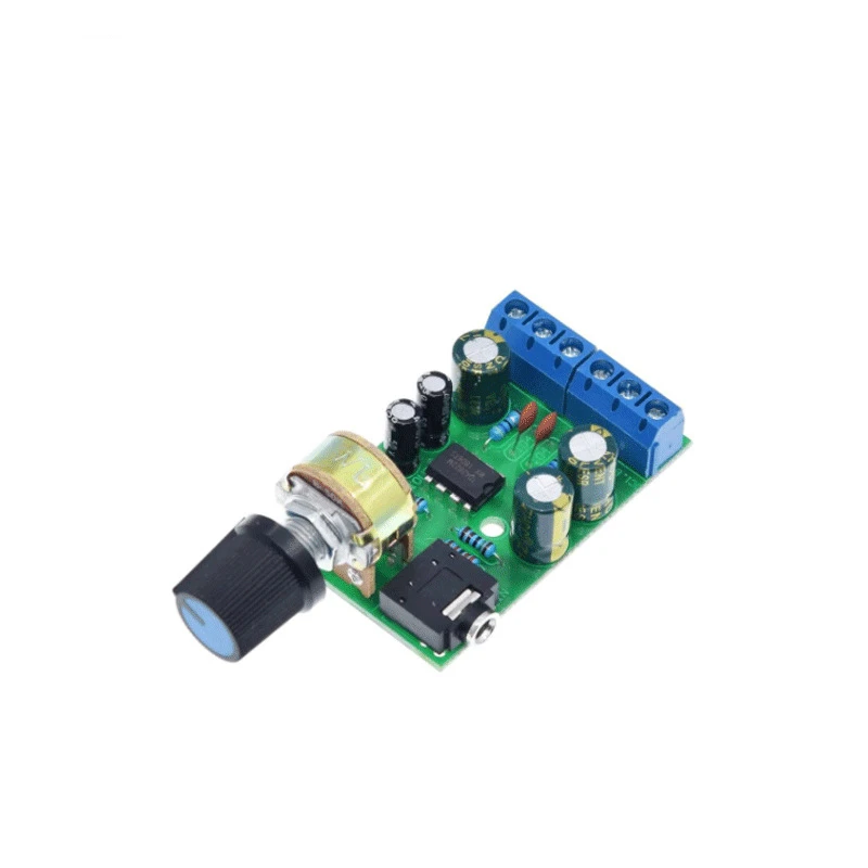 

Mini DC 3.7~12V 5V TDA2822 TDA2822M 2.0-CH Stereo Audio Power Amplifier Board 3.5mm AUX