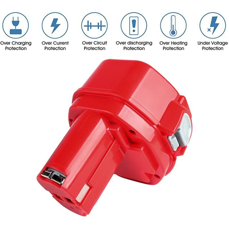 Аккумуляторная батарея PA14 14 4 В 3500 мАч для Makita 1420 1422 1433 1434 1435 6228D 6281D 6280D 1051D 6233D |