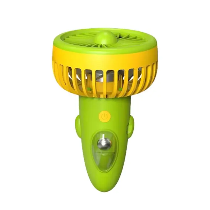 

Small Pocket Fan Portable USB Rechargeable Fan Quiet Handheld Fan Hands-free Cartoon Pilot Design Rechargeable Mini Fan 3 Speeds