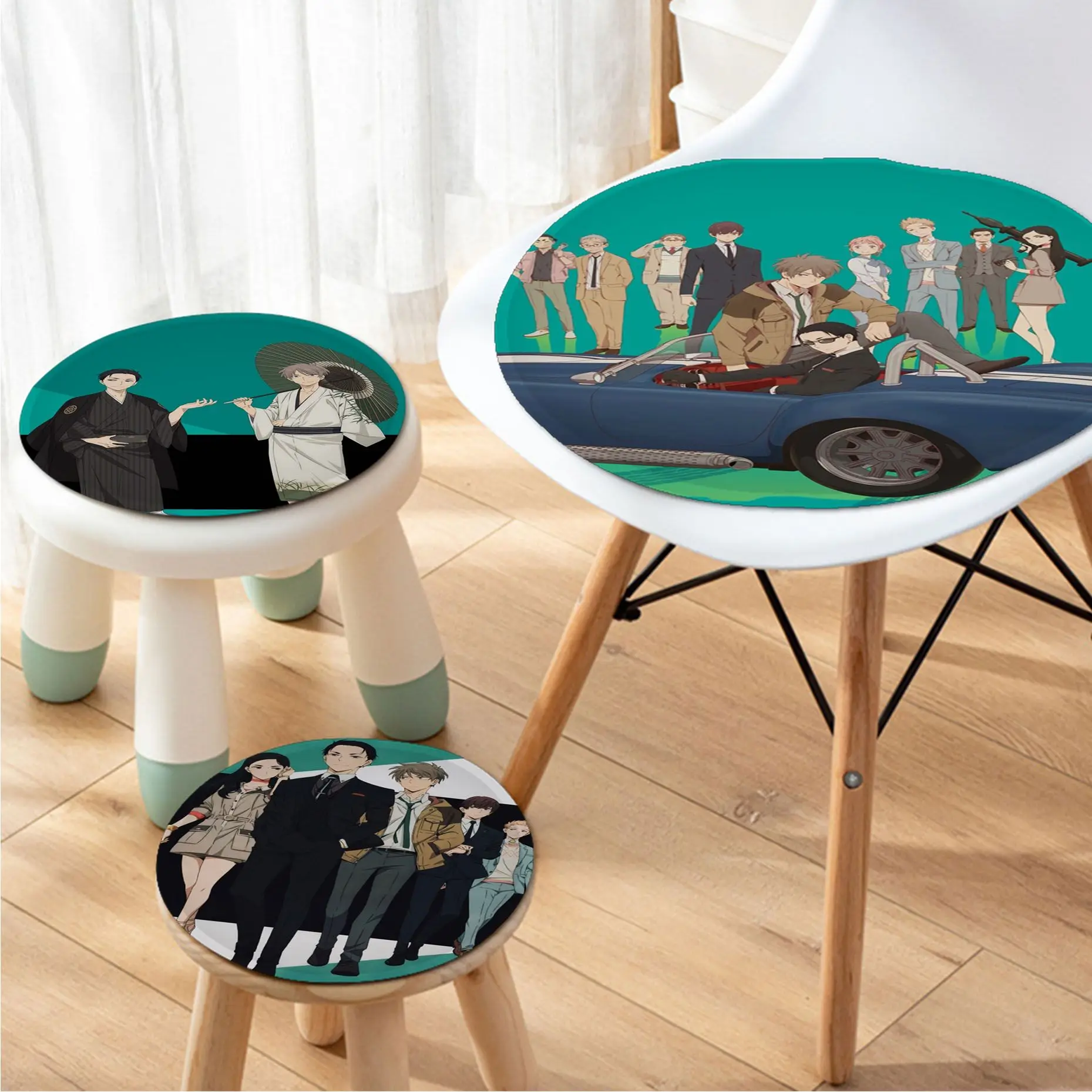 

Balance UNLIMITED Round Dining Chair Cushion Circular Decoration Seat For Office Desk Seat Mat