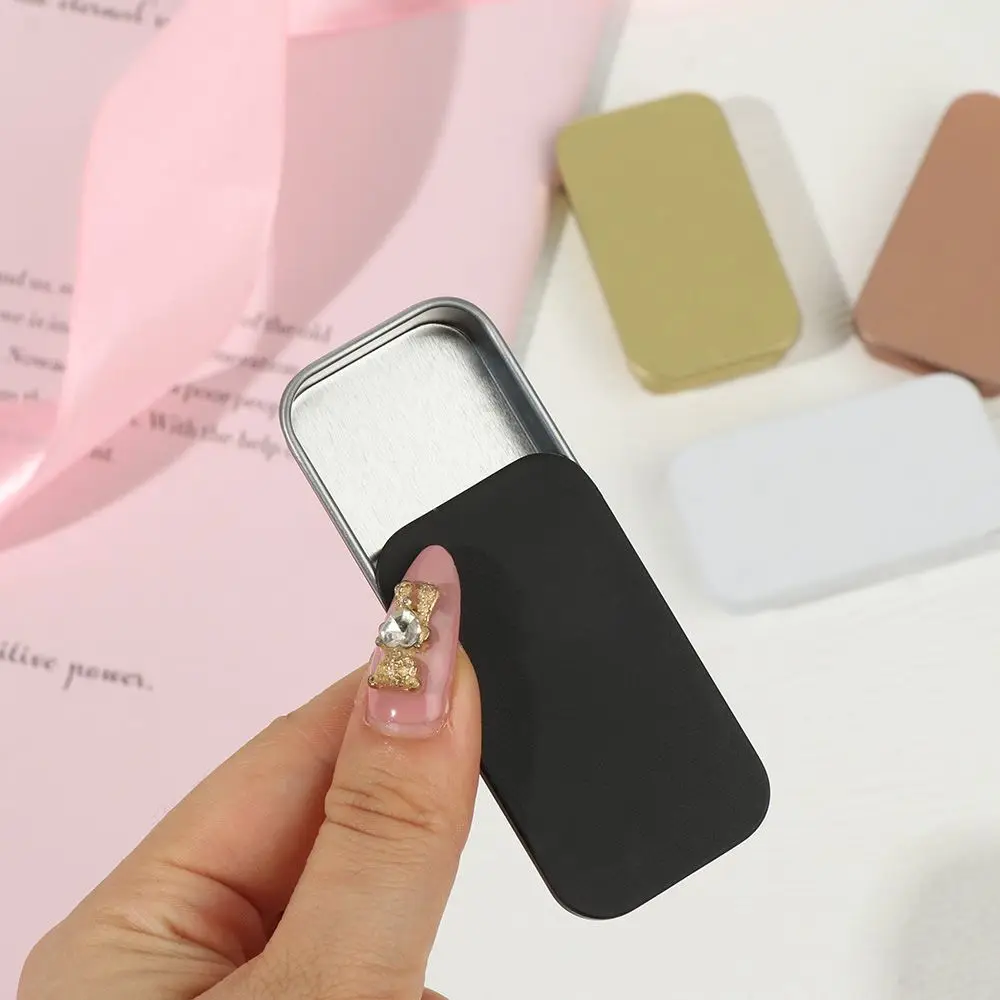 1 шт. жестяная мини-коробка для жевательной резинки